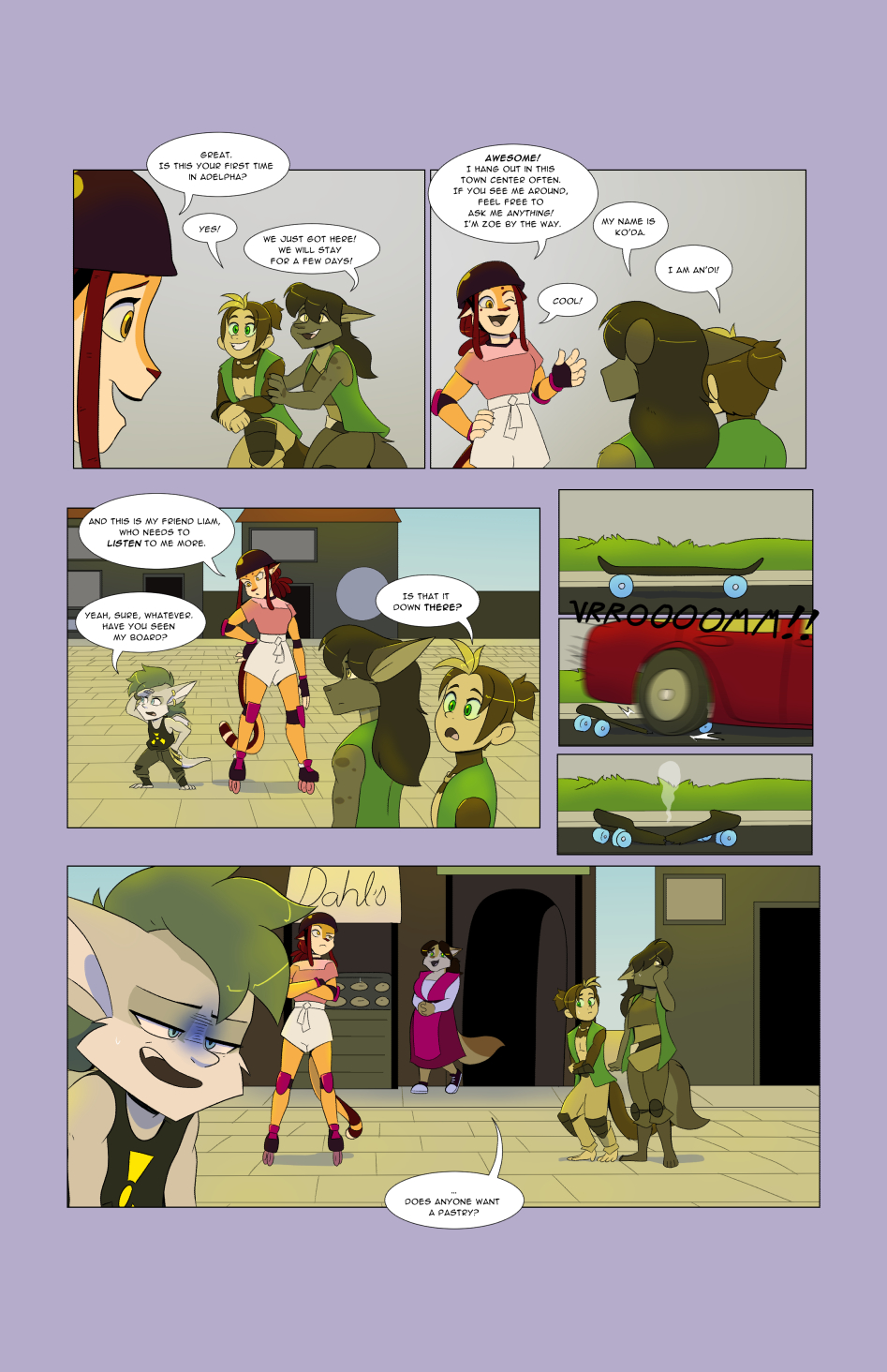 Adelpha. Adelpha: Supers of the Isles. Welcome to Adelpha Part 1. Chapter 1. Page 12. Webcomic.