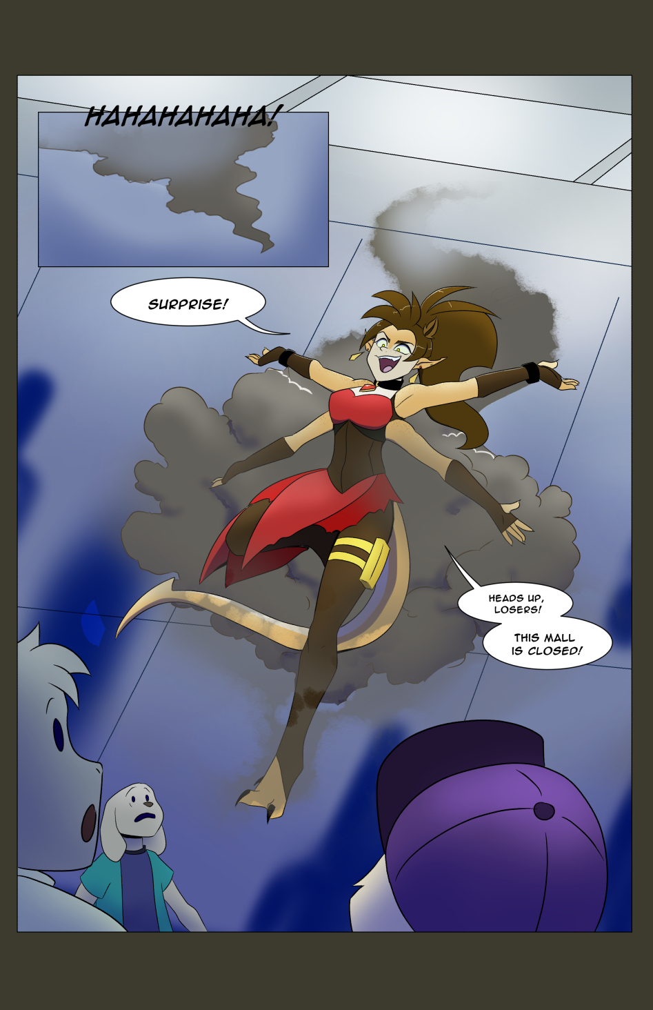 Adelpha. Adelpha: Supers of the Isles. Welcome to Adelpha Part 1. Page 14. Webcomic.